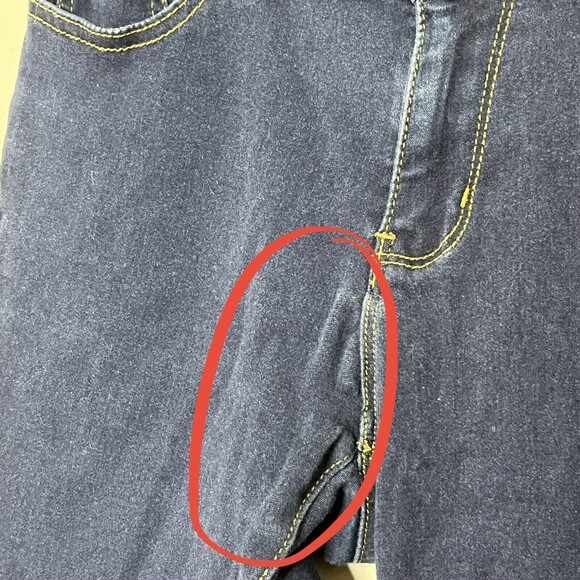 Acne Studios Jet Skinny Jeans Women’s Size 25 Eighties Blue Mid Rise Stretch Fit - Picture 13 of 14